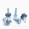 Standard DIN7504-K hexagonal drill tail screws